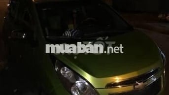 Chevrolet Spark đời 2012, màu xanh