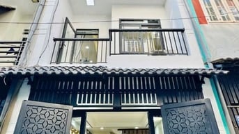 Bán nhà Bình Thạnh 67,2m2 giá 2 tỷ 590 triệu đường Nơ Trang Long, P13.