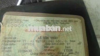 Loại xe nữ,, đăng kí 2017,, tình trạng áo quần xấu