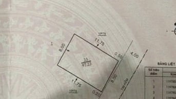 Bán nhà nát 8x12m hẻm 60/ Huỳnh Văn Nghệ (gần chợ Bảo Ngọc Tú)