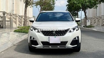 Peugeot 5008 2021 Allure trắng, full LS, có vay NH