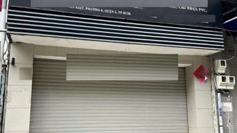 Cho thuê nhà mặt tiền Võ Văn Kiệt, P.5, Q.5 giá 26tr