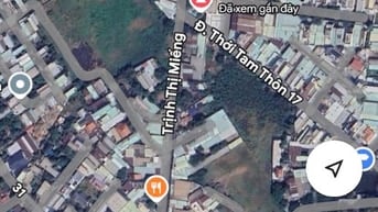 Bán 3527 m2  giá 100 tỷ đất giáo dục mặt tiền đường Trịnh Thị Miếng  