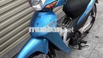 honda wave a100cc xanh bạc 2017 zin đẹp