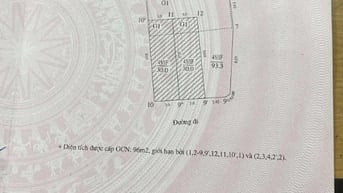 Bán đất khu dân cư có sổ đỏ - Hoàng Hoa Thám