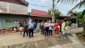Nhà hàng KDL Cồn Lân trong quần thể KDL  tứ linh Long Lân Quy Phụng