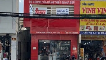 Cho thuê nhà mặt tiền Cách Mạng Tháng 8, P.15, Q.10 giá 16tr