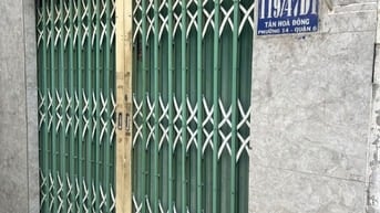 Nhà hẻm nguyên căn, thích hợp gia đình nhỏ, Tân Hoà Đông Q6.
