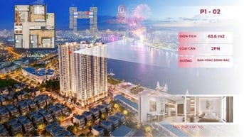 Bán nhanh căn hộ View Biển và Bán Đảo Sơn Trà, Giá tốt từ chủ đầu tư
