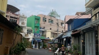 Cho thuê nhà MTNBộ 12m(XT) Cư Xá Phú Lâm B, P.13, Q.6 giá 11tr
