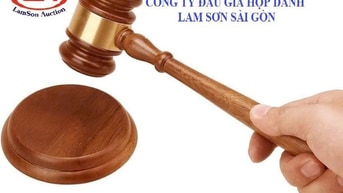 Công ty Đấu giá hợp danh Lam Sơn Sài Gòn THÔNG BÁO ĐẤU GIÁ TÀI SẢN