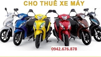 Dịch vụ cho thuê xe máy, giao xe tận nơi tại Hà Nội