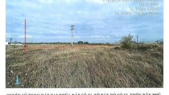 BÁN THANH LÝ TÀI SẢN MSB TẠI XÃ HÀM THUẬN NAM, BÌNH THUẬN (CŨ)