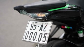 🥦🫑KAWASAKI Z1000 BIỂN TỨ QUÝ 00005 CÓ ĐỔI XE