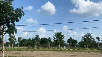 Đất mặt tiền đường nội bộ đầy đủ hạ tầng ở Bến Lức
