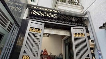 Nhà 3,7 x 14,5 đúc 1 trệt 2 lầu sân thượng quang trung p10 gò vấp 