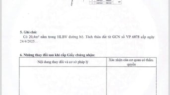 Còn duy nhất 1 cặp Giá ngộp NH ngay đường Cao Bá Quát, Chơn Thành