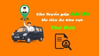 Nhân Viên 2 Lái Xe - Lương từ 10tr