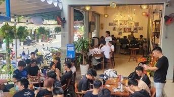 Sang nhượng quán CF góc 2 mặt tiền khu bàu cát ,P14, Quận Tân Bình 