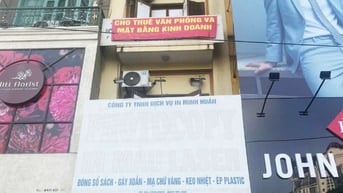 Cho thuê nhà 1 mặt phố, 1 mặt ngõ số  53 Trần Duy Hưng