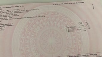 Cần bán lô đất KDC Long Thành, KCN Cầu Tràm đường số 1