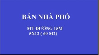 Bán nhà phố 1 tr, 2L, 1 Tum nhà mới chưa qua đầu tư