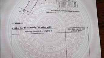 Chính chủ cần bán gấp , mặt tiền Hương Lộ 11 DT 435M Đất Ở ONT ,SHR 