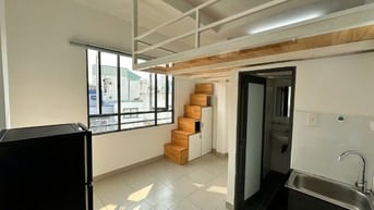 Phòng căn hộ Duplex đủ nội thất view bancon thoáng mát - 328 XVNT Q.BT