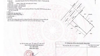 Bán đất biệt thự mặt đường Nguyễn Văn Thủ Quận 1 (1000m2) 950 tỷ