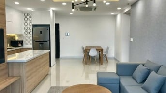 Cho thuê căn hộ phú mỹ hưng, 98m, 2 phòng ngủ, đủ nội thât, giá 20 tr