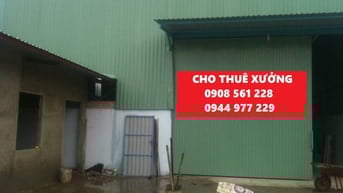 Nhà xưởng cho thuê phường thạnh xuân quận 12 dt: 600m giá 33 triêu 