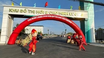 Nền đất ở 103,4 m2 KĐT Mới & Chợ Minh Lương – Châu Thành - An Giang