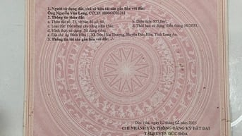 Bán đất mặt tiền đường 823D - chính chủ, 6.5 tỷ còn thương lượng