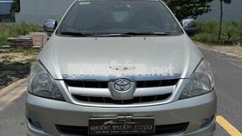 Toyota Innova 2007 G số sàn gia đình zin 100%