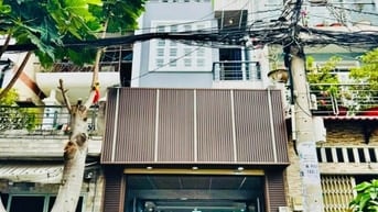 Nhà 4 x 13 đúc 1 trệt 3 lầu MẶT TIỀN đường số 4 phường 16 gò vấp 