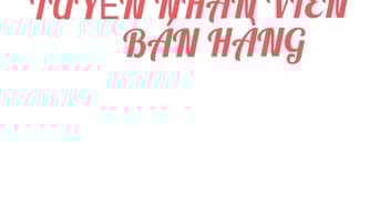 CTY CẦN GẤP NHÂN VIÊN VP  & LĐPT CHUỖI CỬA HÀNG CHO  CÁC QUẬN 