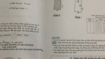 Hẻm nội bộ dân trí cù chính lan DT:3,6x15 trệt 1 lầu khu hiếm nhà bán