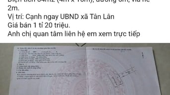 Đất nền mặt tiền quốc lộ 50, chủ kẹt cứng bán nhanh 700tr