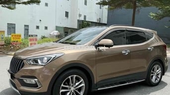 Hyundai Santa Fe 2017 2.2L full dầu xe đẹp zin êm