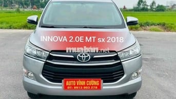 Toyota Innova 2.0E MT sx 2018