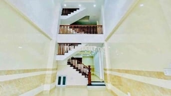 Cho Thuê Nhà Mới Đẹp DT 4*15, 1Trệt 1Lửng 2Lầu 4Pn 4Wc Hẻm Xe Tải