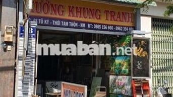 Bán Nhà Mặt Tiền Đường Tô Ký, Thị Trấn Hóc Môn, Khu Kinh Doanh
