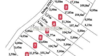 Lô đất đẹp tại Bình Lãng_ Tân Trụ -Long An 105m2 thổ cư giá 395 triệu
