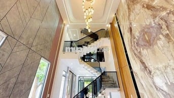 Nhà Mới Xây gốc 2 mặt Tiền . 1 trệt 1 lửng 1 lầu mới