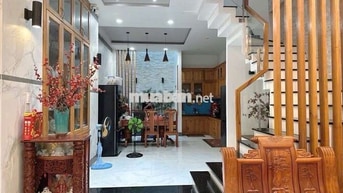 Bán nhà đường xe tải 6m thông - 4 tầng, 4 phòng HIỆP THÀNH QUẬN 12