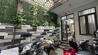Quan nhân - Nhà Đẹp 44m x 6 tầng 4m mặt tiền gần oto hồ điều hoà 10.5t