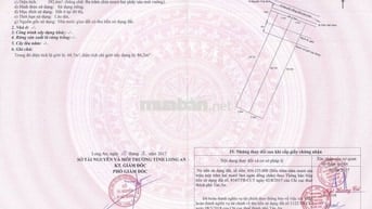 ĐẤT 391M2 FULL THỔ NGUYỄN HỒNG SẾN LONG AN (GẦN BV LA) ***