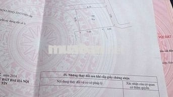 Đất kèm nhà cấp 4 tại Đan Nhiễm, Khánh Hà, Thường Tín