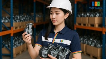 Bánh Xe Đẩy Công Nghiệp Chính Hãng – Đa Dạng Tải Trọng & Kích Thước