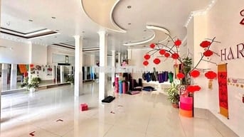 Nhà trệt 4 lầu góc 2 mặt tiền đường Nguyễn Hiền, KDC 91B 65 triệu